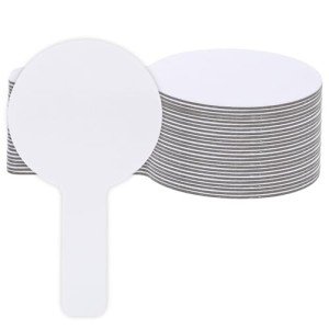 Handheld Dry Erase Paddles - 25 Pack 5.1