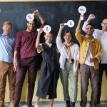 Handheld Dry Erase Paddles - 25 Pack 5.1