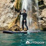 Aqua Inflatable Stand Up Paddle Board - Lightweight & Stable