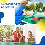 16-Piece Colorful Table Tennis Paddle Set