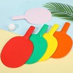 16-Piece Colorful Table Tennis Paddle Set