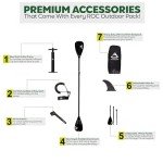 Polar Outdoors Inflatable Stand Up Paddle Board Set