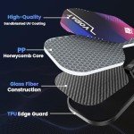 Lightweight Pickleball Paddle Set with Balls