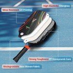 Lightweight Pickleball Paddle Set - 2 Paddles