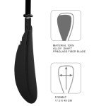 Adjustable Kayak Paddle - Lightweight Aluminum Alloy Blade