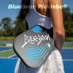 BlueBean Carbon Fiber Pickleball Paddle for Intermediate Players