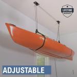 Ceiling Pulley System for Kayak and Canoe Storage