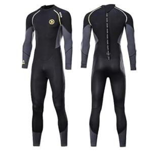 ZCCO 3mm Neoprene Wetsuit - Full Body - Men's