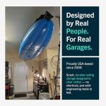 Ceiling Pulley System for Kayak and Canoe Storage