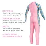 Kids Long Sleeve Wetsuit - Sun Protection Swimwear