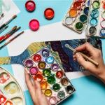 15" Unfinished Wooden Paddles - 4 Pack