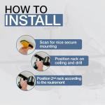 StoreYourBoard Kayak Ceiling Rack, Adjustable, Extra Large