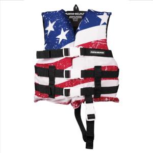 Stars and Stripes Life Jacket: Coast Guard Approved