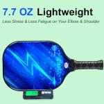 Fiberglass Pickleball Paddle Set with Outdoor Balls