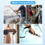 Retractable Steel Wire Fishing Lanyards - 10 PCS