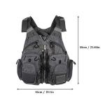 Multifunctional Kayak Vest - Army Green with Foam