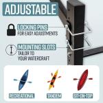 Teal Triangle Freestanding Kayak & SUP Storage Rack