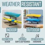 Teal Triangle Freestanding Kayak & SUP Storage Rack