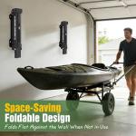 Foldable Kayak Wall Rack | Heavy-Duty 11.6-17" Kayak Hanger