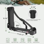 Foldable Kayak Wall Rack | Heavy-Duty 11.6-17" Kayak Hanger