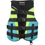 O'Neill Women's Superlite Life Vest - Black/Turquoise