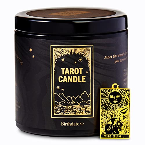 Birthdate Co's Tarot Candle: All-Natural Soy & Coconut Wax