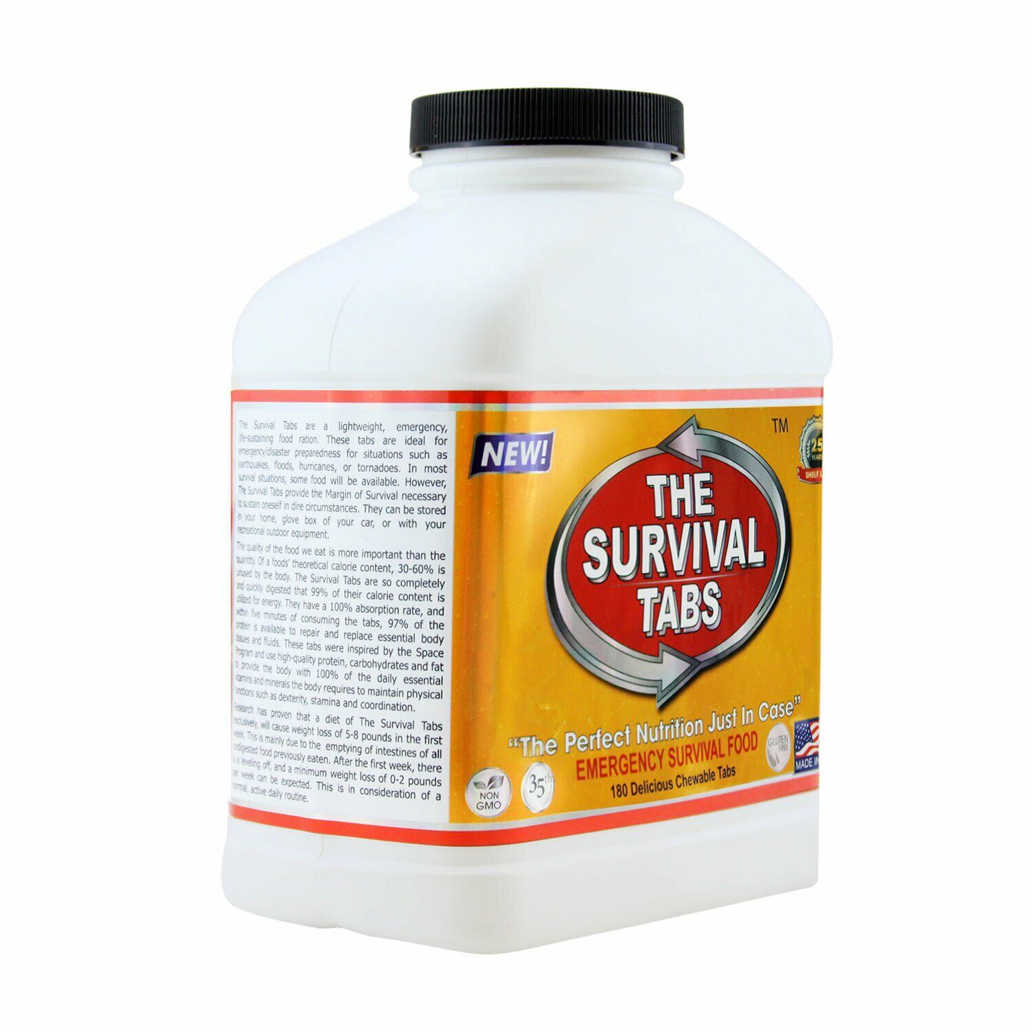 180 day Prepper's Pack: Gluten & GMO Free