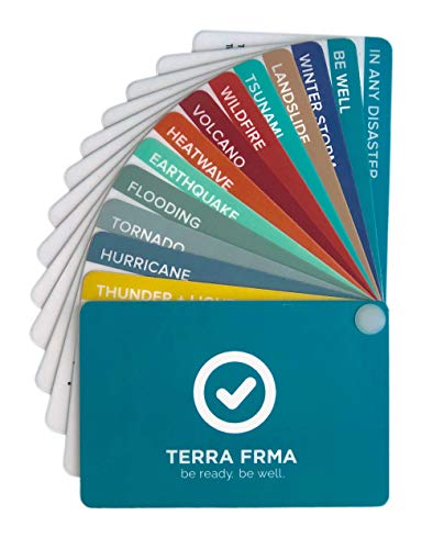 Emergency Survival Cards Deck - Disaster Kit and Guide