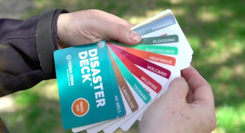 Emergency Survival Cards Deck - Disaster Kit and Guide