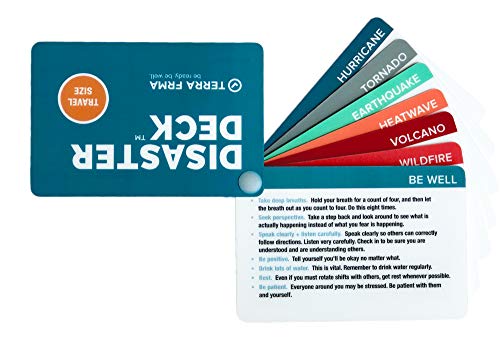 Emergency Survival Cards Deck - Disaster Kit and Guide