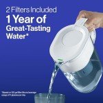 Brita Elite Water Filter Replacement Pitchers (2 Pack)