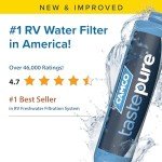 Camco Tastepure RV Water Filter - Fresh Drinking Water