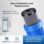 1 Micron CTO Carbon Water Filter Cartridge - 4 Pack