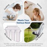 1 Micron CTO Carbon Water Filter Cartridge - 4 Pack