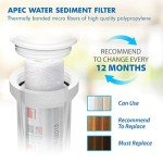 APEC Ultimate Series Undersink Water Filter Set