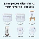 Alkaline Water Filter Replacement – 3-Pack, BPA-Free