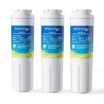 Waterdrop EDR4RXD1 Refrigerator Water Filter - 3 Pack