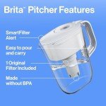 Brita Water Filter Pitcher, 6-Cup Capacity, BPA-Free