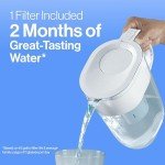 Brita Water Filter Pitcher, 6-Cup Capacity, BPA-Free