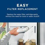 GE XWFE Water Filter – Reduces Lead & Impurities