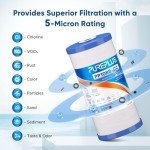 5 Micron Whole House Water Filter Cartridge, 2-Pack