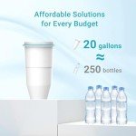 Aqua Crest Replacement Water Filters - 4 Pack
