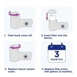 PUR Faucet Mount Filter 2-Pack with Lead Removal