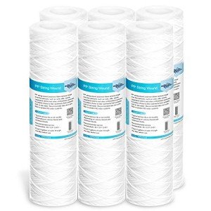 20 Micron Whole House Water Filter - 6 Pack