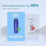 Aqua Crest Replacement Filter for Pur Pitchers (4 Pack)