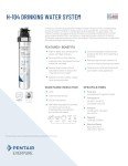 Pentair Everpure H-104 Quick-Change Water Filter