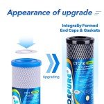 1 Micron Carbon Sediment Water Filter Cartridge Pack
