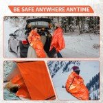 Frelaxy Extra-Thick Emergency Survival Tent and Bivy Set
