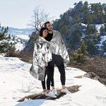 QIO CHUANG Mylar Thermal Blankets - 4 Pack