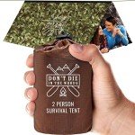 Ultralight Mylar Emergency Tent for 2 People
